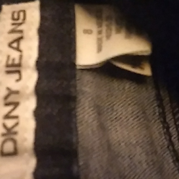 DKNY WOMEN WIDE LEG JEANS SIZE 8 30 INSEAM - Picture 3 of 3